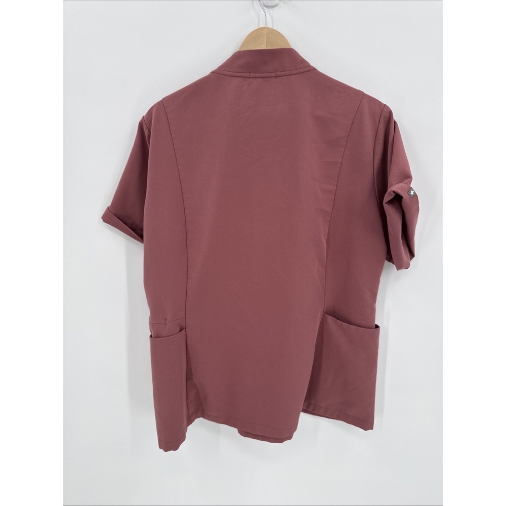 FIGS Womens Technical Collection Mauve Short Sleeve V Neck Top XXL Medical - Picture 7 of 12